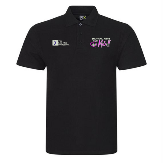 Martial Arts for Mila II Embroidered Polo Shirt