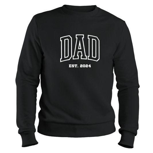 DAD Personalised Embroidered Sweatshirt & T-shirt