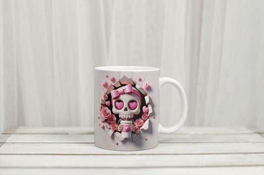 3D Skeleton Coffee Mug