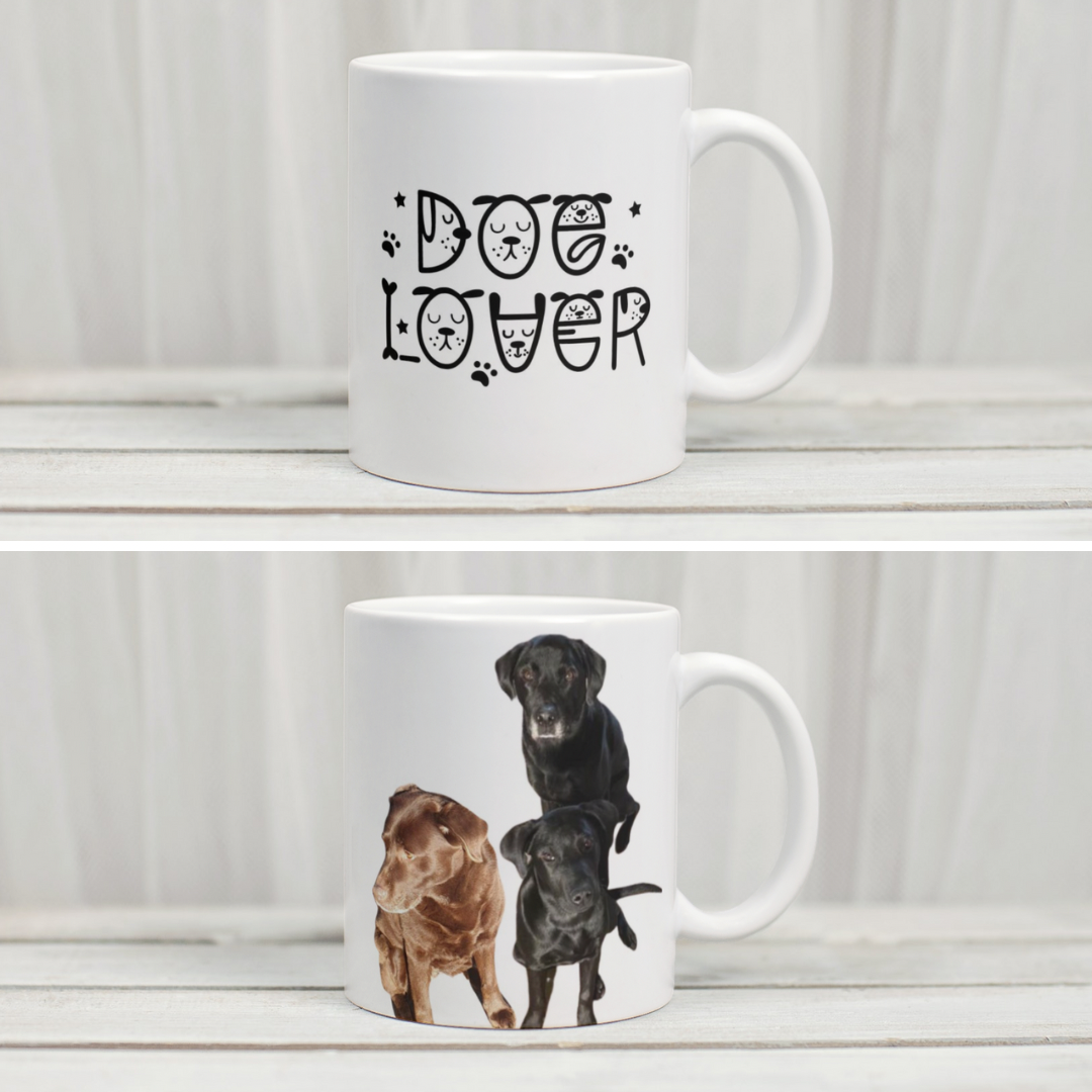 Dog Lover Custom Photo Mug