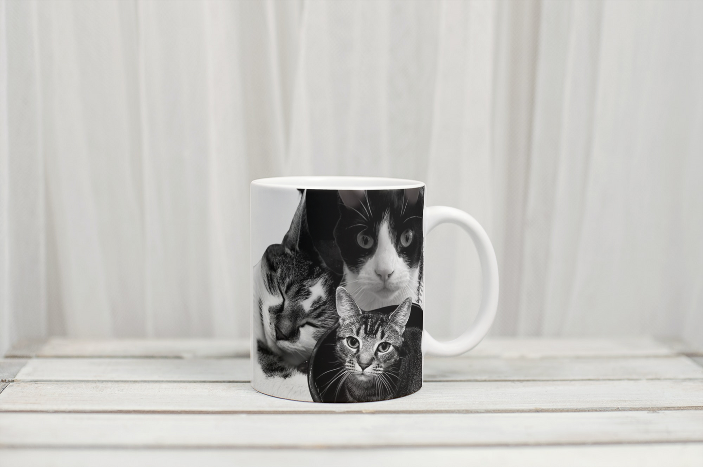 Personalised Cat Photo Mug