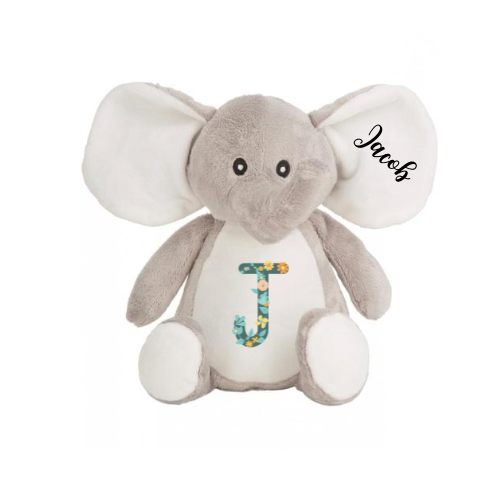 Personalised Elephant Soft Toy