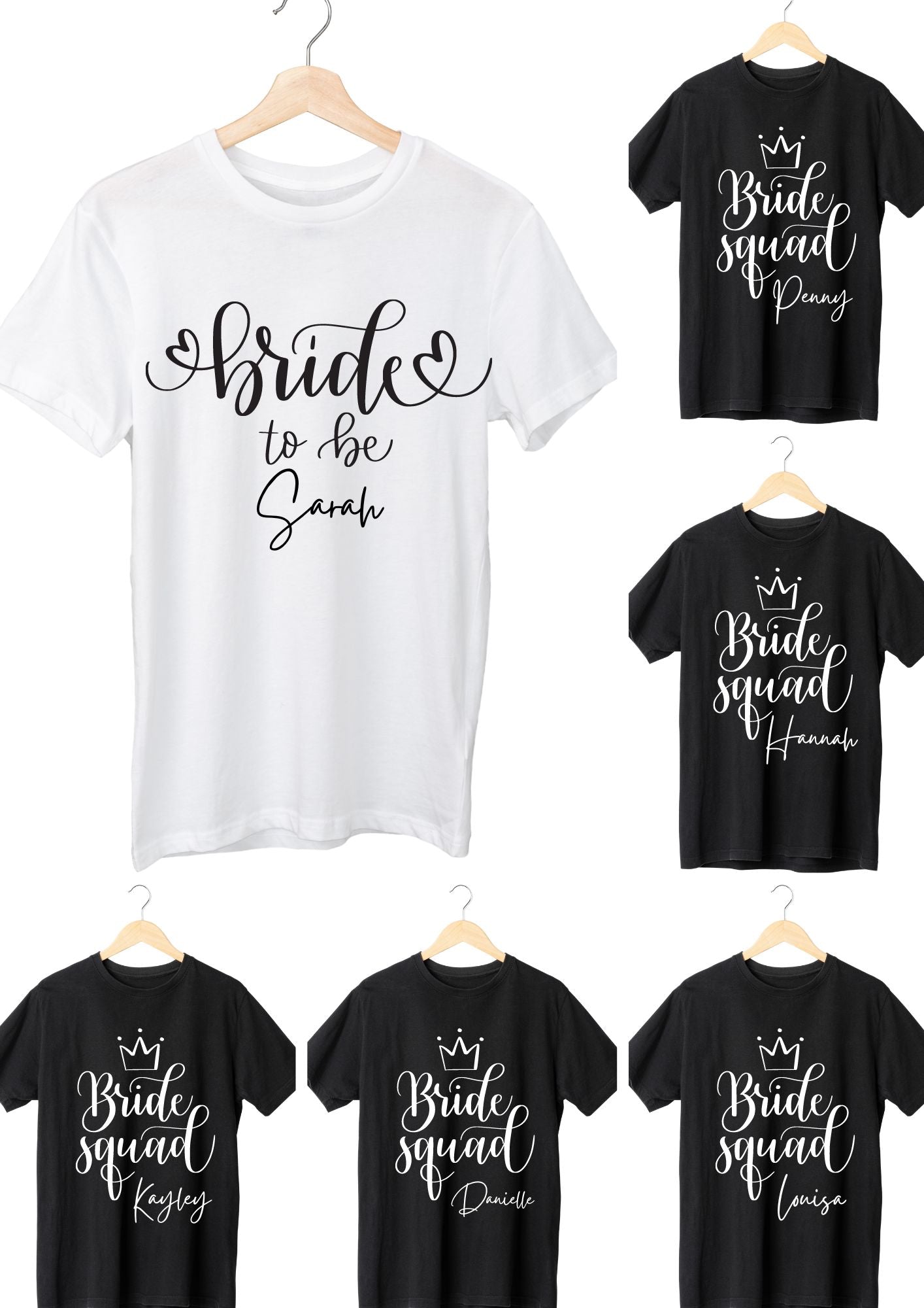 Bridal Party T-shirts