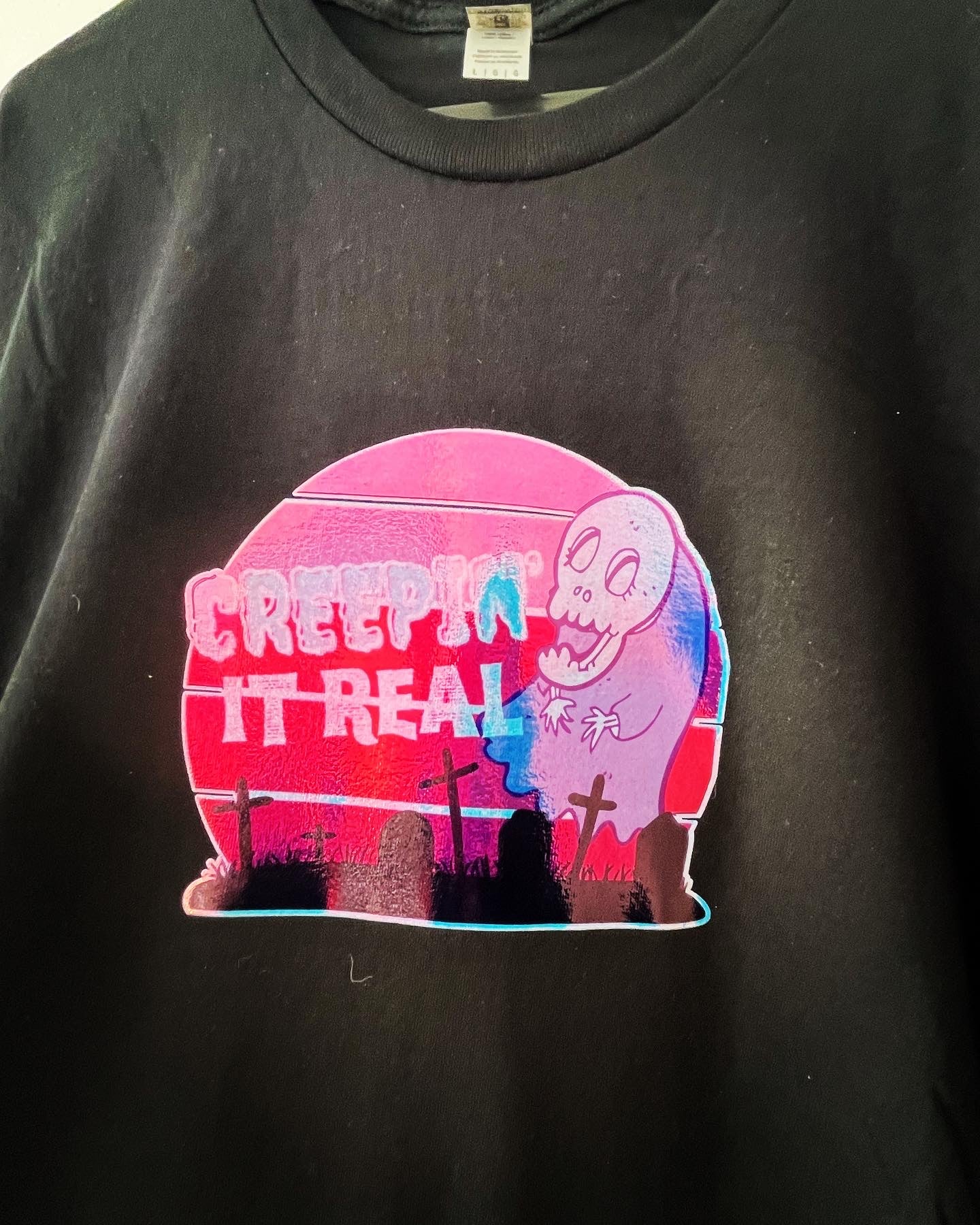 Creepin’ It Real Black T-shirt