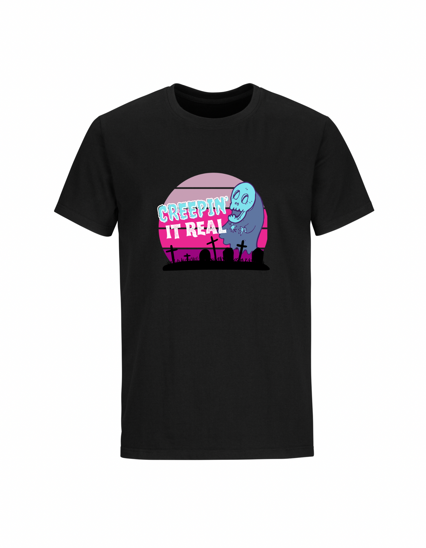 Creepin’ It Real Black T-shirt